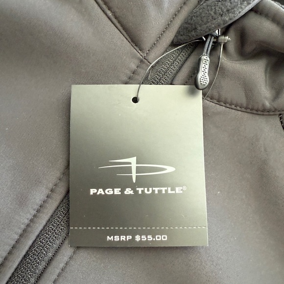 PAGE & TUTTLE - Men's Full Zip Jacket with Fleece Lining - Picture 5 of 8
